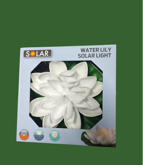 Water Lily Solar light